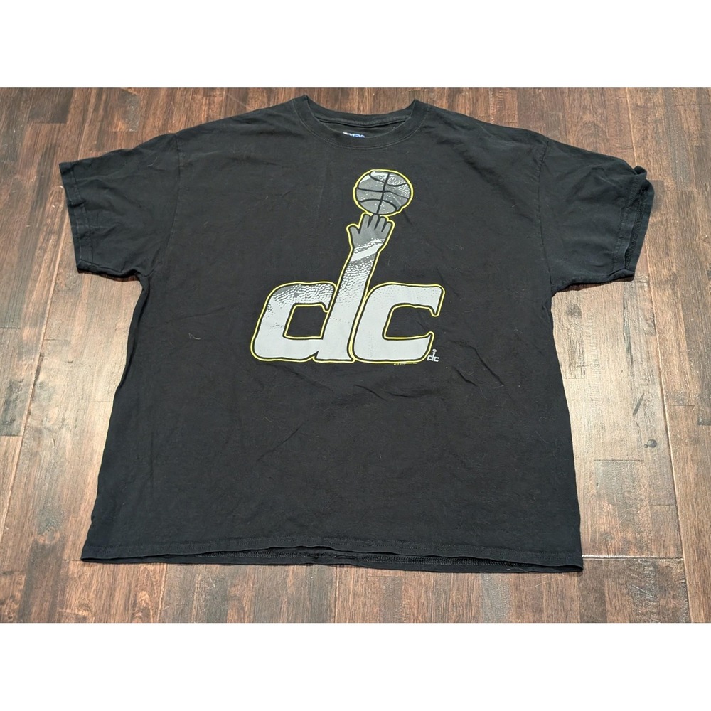 Washington Wizards Shirt Mens XL Black NBA Basketball Graphic Tee VF‎ Imagewear